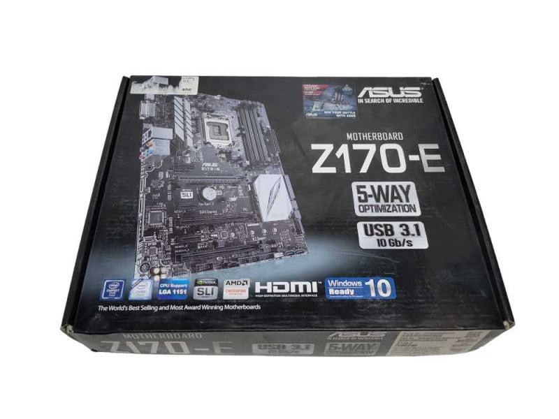 ASUS Z170-E | USB 3.1 | M.2 | I/O Shield (OPEN BOX) %