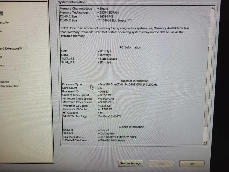 Dell OptiPlex 3080 SFF Desktop | i5-10505 @ 3.20GHz 16GB DDR4 512GB NVMe $
