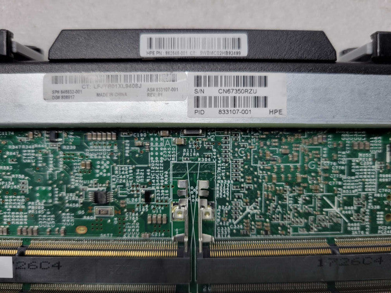 HP ProLiant M710X SERVER Cartridge Card 862546-001, No RAM/SSD Q_