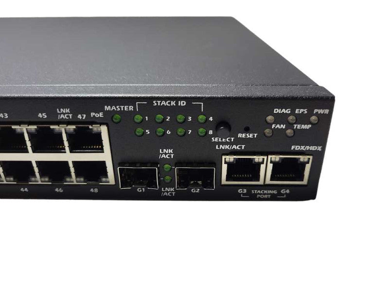 Dell PowerConnect 3548P 48-Port PoE Fast Managed Network Switch  $
