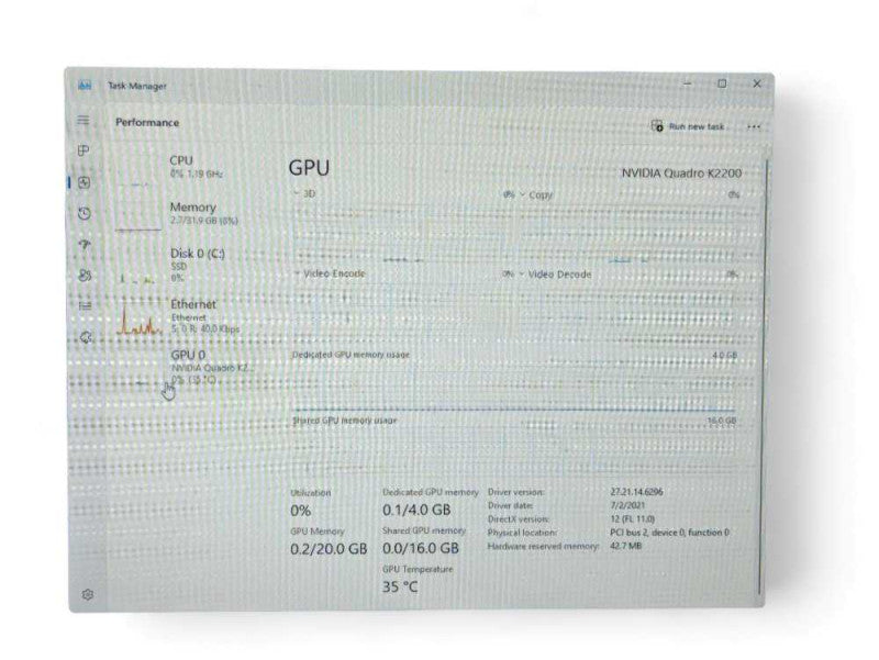 HP Z440 Workstation Intel Xeon E5-2680 v3 @ 2.50Ghz, 32GB RAM, 256GB PCIe SSD -