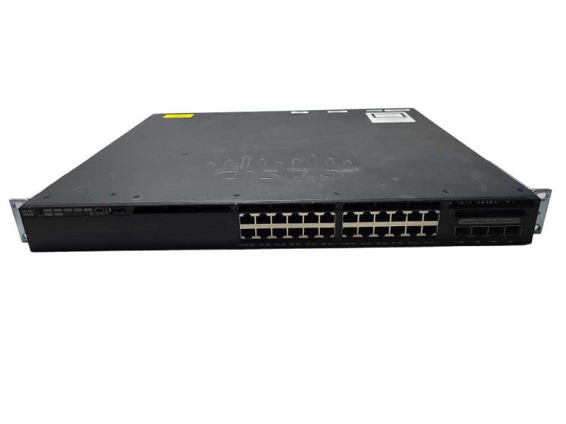Cisco WS-C3650-24PS-S | 24-Port Gigabit PoE+ | 4x SFP Network Switch Q$