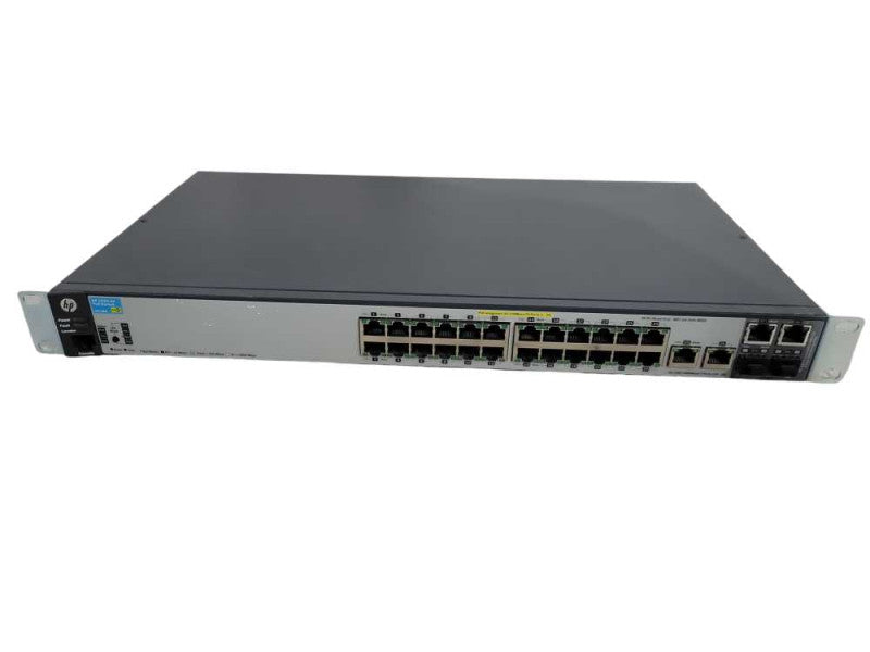HP ProCurve 2520-24-PoE 24-Port Ethernet Networking Switch Model J9138A !