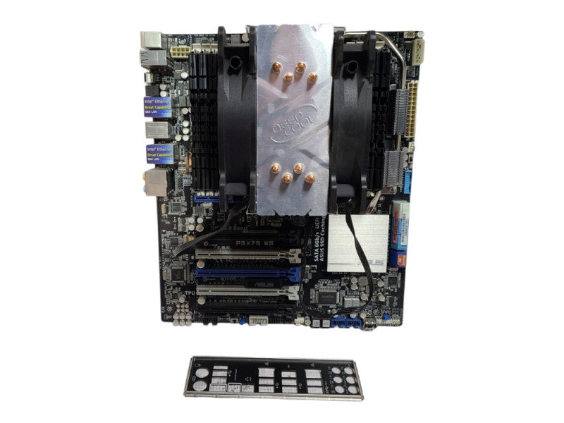 ASUS P9X79 WS, w/ Intel Core i7-3930K 3.20GHz, 64GB DDR3 RAM, I/O Shield