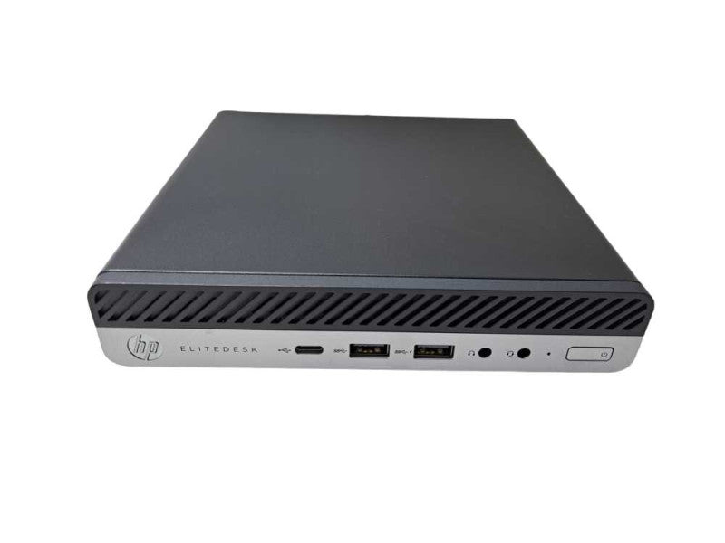 HP EliteDesk 800 G4 USFF | i5-8500T @ 2.10GHz 6C, 8GB DDR4, 256GB NVMe