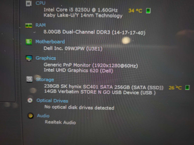 Dell Latitude 5290 2-in-1| i5-8250U| 8GB RAM| 256GB SSD READ $