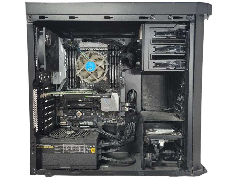 Custom/Asus Tower, Core I7-5820K 3.3GHz, 64GB DDR4, 2TB HDD, Quadro K2200 SEE _