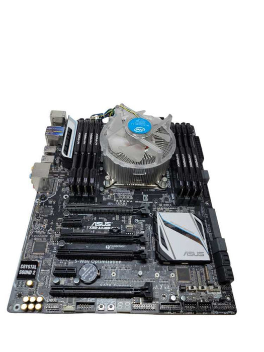 Intel Core i7-5820K | ASUSX99-A/USB 3.1 | M.2 | 64GB RAM | I/O Plate  %