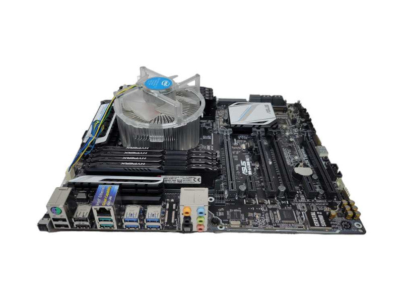 Intel Core i7-5820K | ASUSX99-A/USB 3.1 | M.2 | 64GB RAM | I/O Plate  %