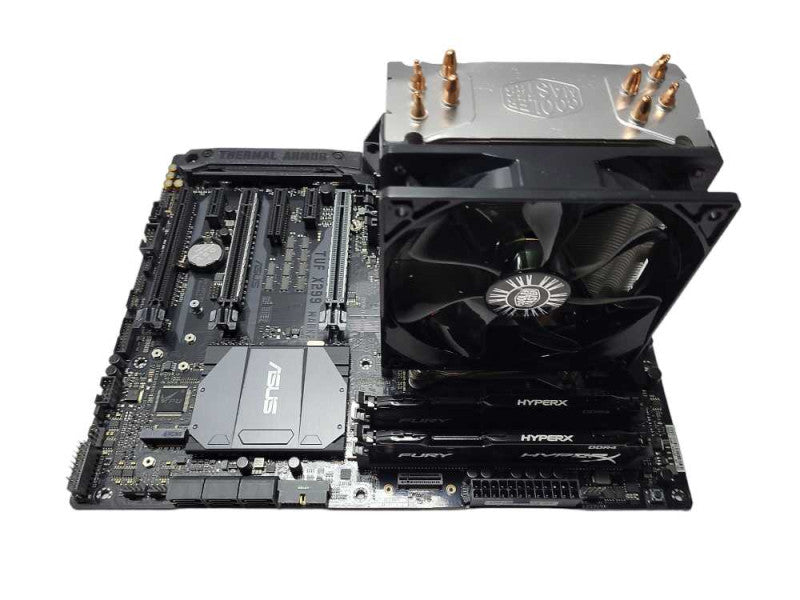 Asus TUF X299 Mark 2 Motherboard + i9-7920X @ 2.90GHz 12-Core, 64GB DDR4 $
