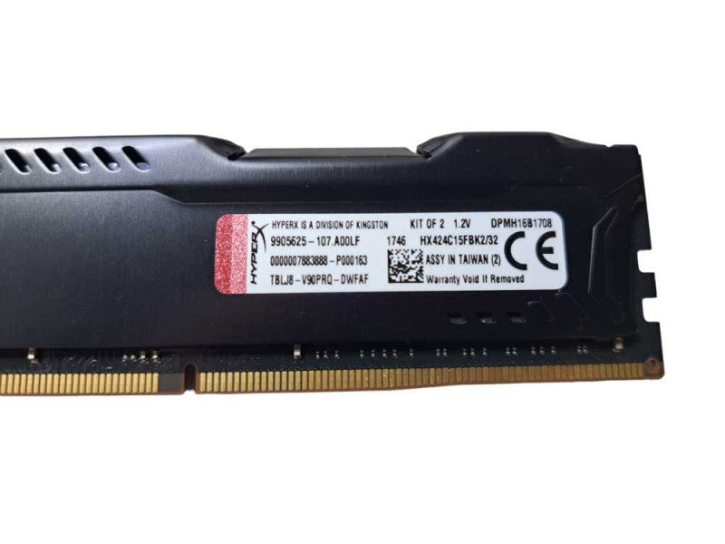 Kingston HyperX Fury 32GB (2x16GB) PC4-19200 DDR4 2400MHZ RAM Q