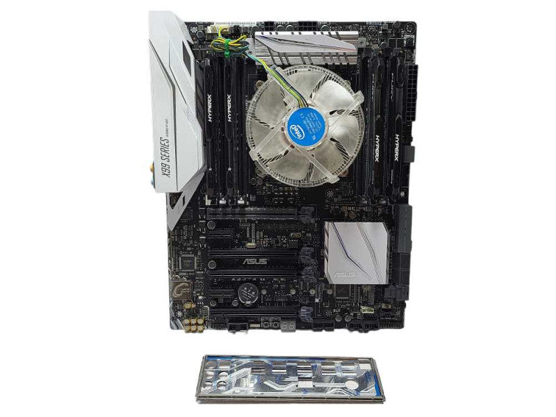 Asus X99-E ATX LGA 2011-v3 Motherboard w/ Core i7-6800K 64GB DDR4 I/O Shield $