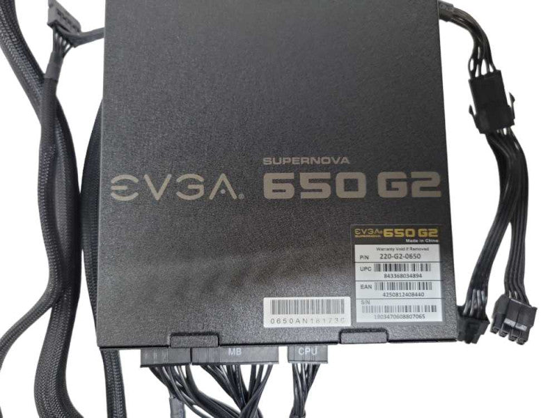 EVGA SUPERNOVA 650 G2 - 650W Fully-ModularPSU %