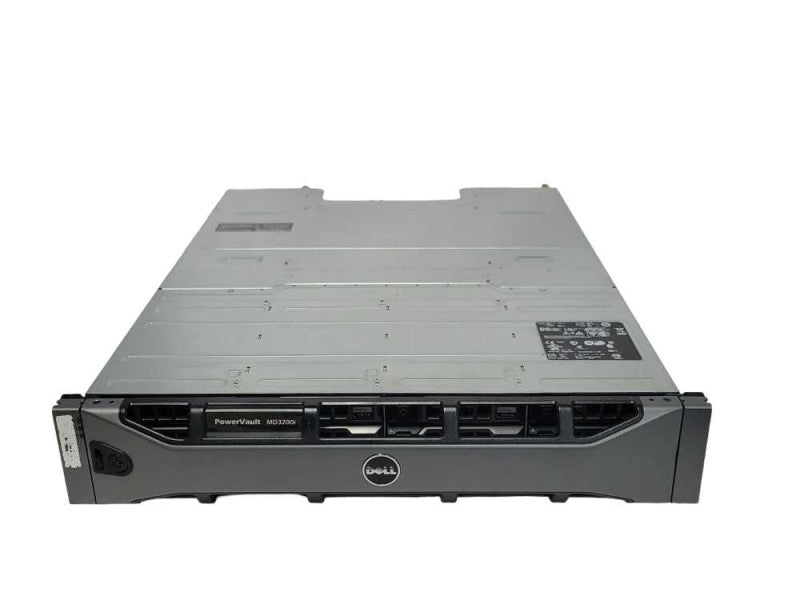 Dell PowerVault MD3200i 12-Bay Storage Array w/ 6x 3TB SAS Drives, 2x M _