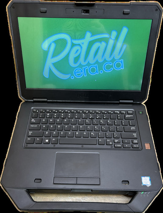 Dell Latitude 5414 \\"Rugged\\" Intel core i5-6300U@2.4GHz 8GB RAM 256GB SSD READ