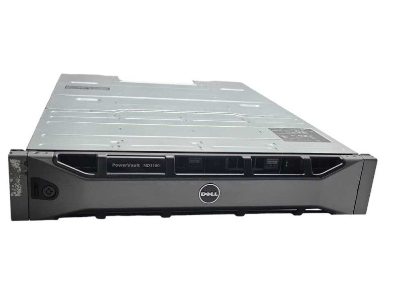 Dell PowerVault MD3200i 12-Bay Storage Array w/ 10x 3TB SAS Drives, 2x M _