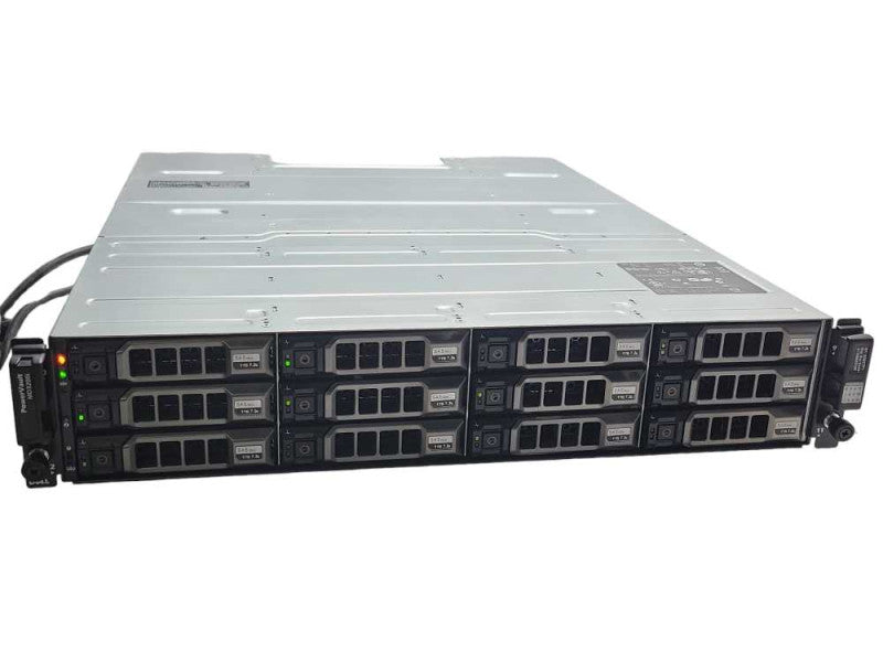 Dell PowerVault MD3200i 12-Bay Storage Array w/ 10x 3TB SAS Drives, 2x M _