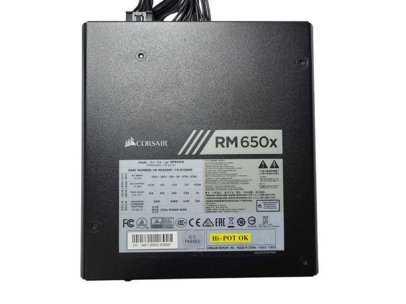 Corsair RM650x - 650W Modular Desktop PSU $
