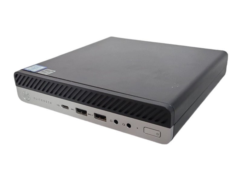 HP EliteDesk 800 G4, Intel i5-8500T 2.10GHz, 8GB RAM, 128GB Nvme, WiFi, PWR