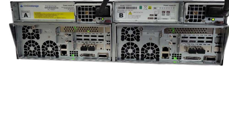 HP Nimble Storage CS260 36TB SAN 16x 4TB SAS HDD 2x controllers, 2x PSU, READ _