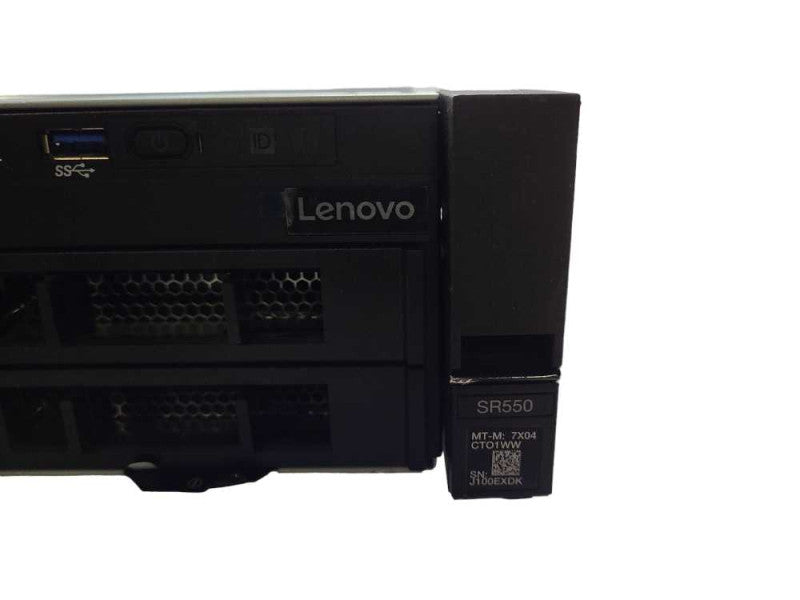 Lenovo ThinkSystem SR550 2x Silver 4110 2.1GHz 64GB 930-8i 2GB 2x PSU 8x 3.5\\" $