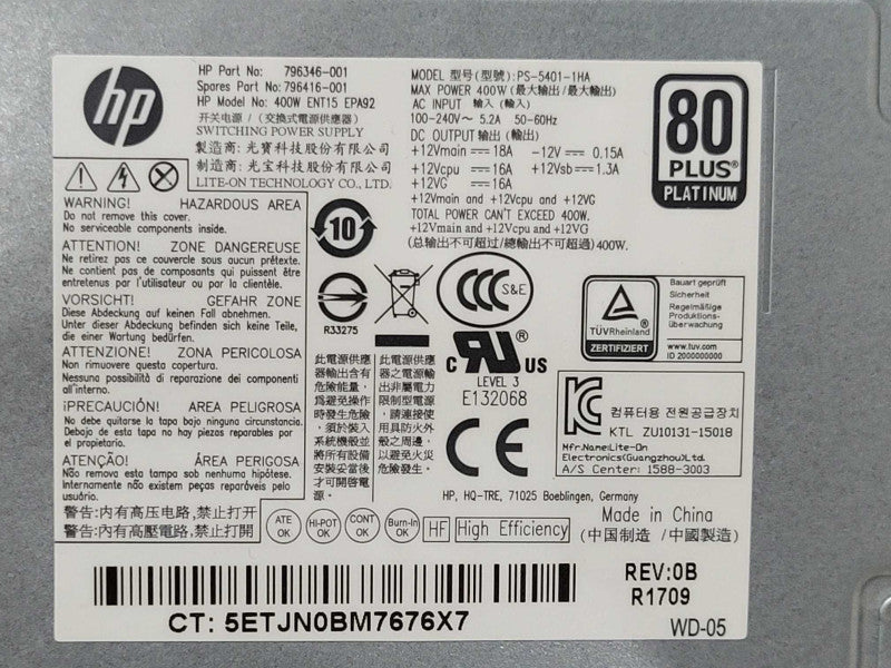 HP Z240 Tower WS Core i7-6700 3.40GHz 16GB DDR4, 256GB M.2 and 3TB HDD Q_