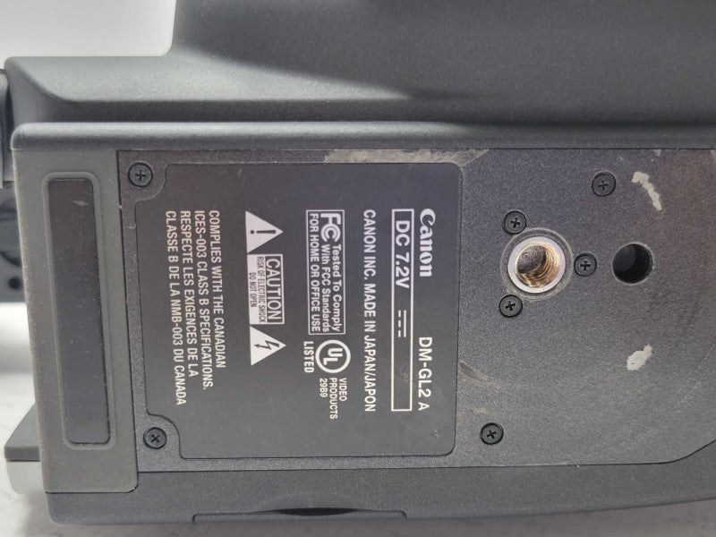 Canon DM-GL2 A MiniDV/SD 100x Digital Zoom 3CCD Camcorder, READ _