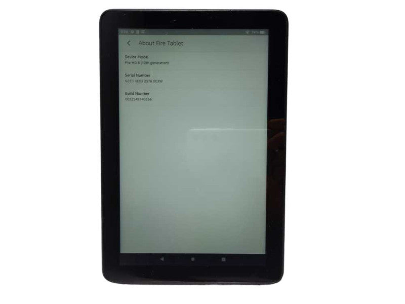 Amazon Fire HD 8 Black 8â HD Display Tablet 12th Gen 32GB $