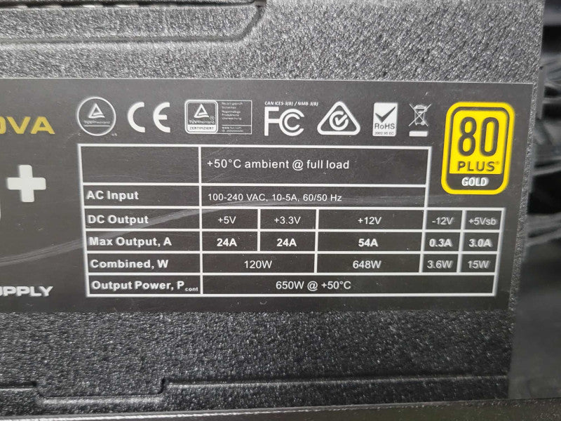 Custom/ASUS TUF X299 Mark 2, Core i9-7920X 2.9GHz, 64GB DDR4, 3TB HDD READ _