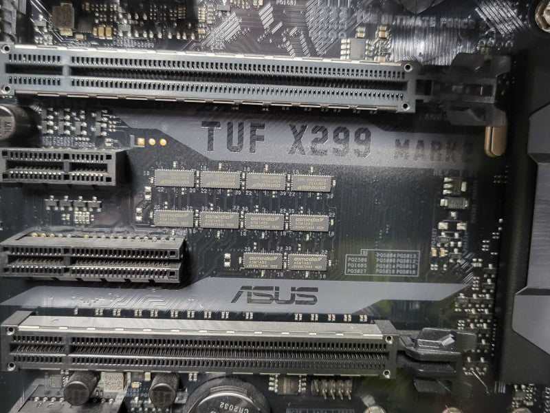 Custom/ASUS TUF X299 Mark 2, Core i9-7920X 2.9GHz, 64GB DDR4, 3TB HDD READ _
