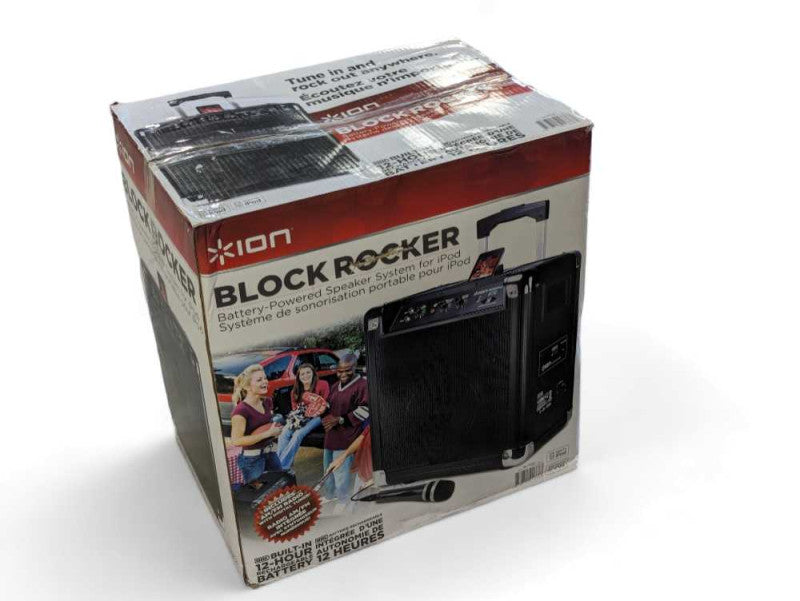 ION BLOCK ROCKER New Open Box Speaker. -