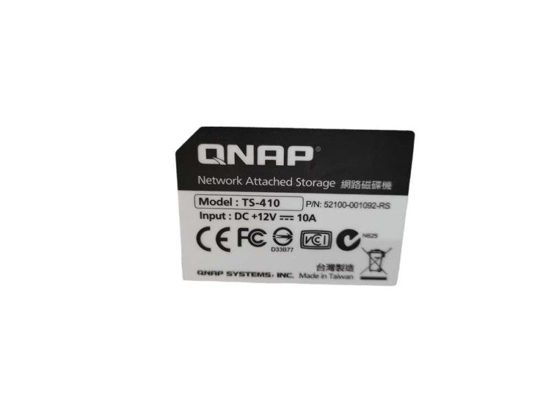 QNAP TS-410 NAS 800MHz 256MB DDR2 SATA III 4x 2TB HDD !