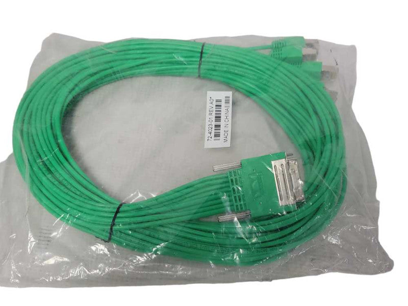 New Genuine OEM Cisco 72-4023-01 Async Green Cable CAB-HD8-ASYNC _