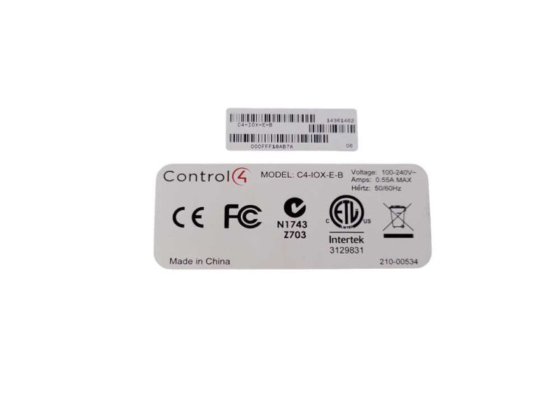 Control4 C4-IOX-E-B IO Extender !