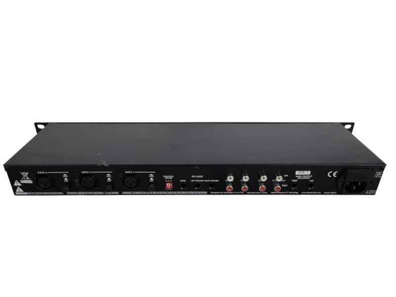 ART MX622BT Rackmount 6-Channel Stereo Mixer with Bluetooth, EQ,and Effects L !
