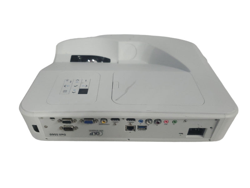 Dell S560 Short Throw DLP Front Projector, 2542 Lamp Hours |