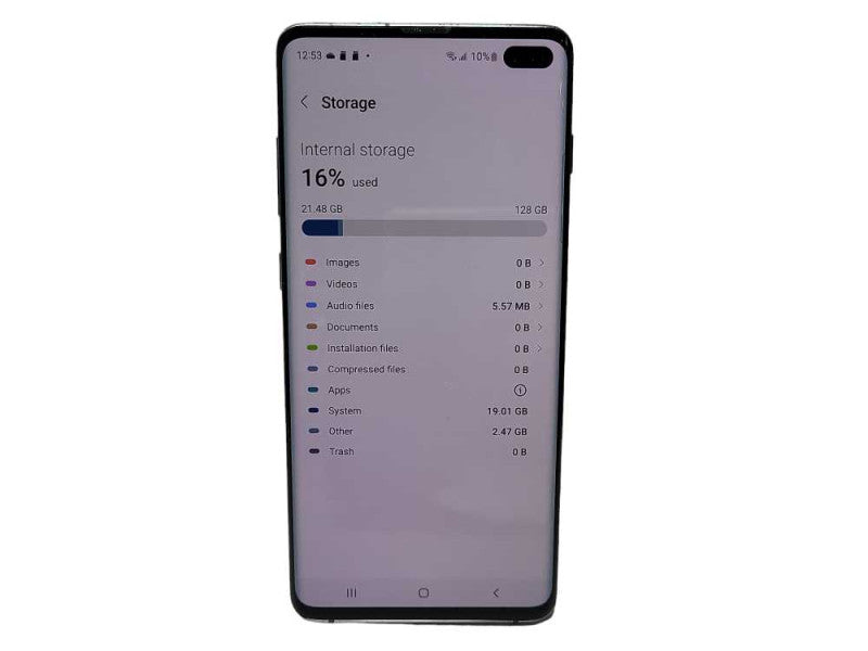 Samsung Galaxy S10+ SM-G975W 128GB READ  $