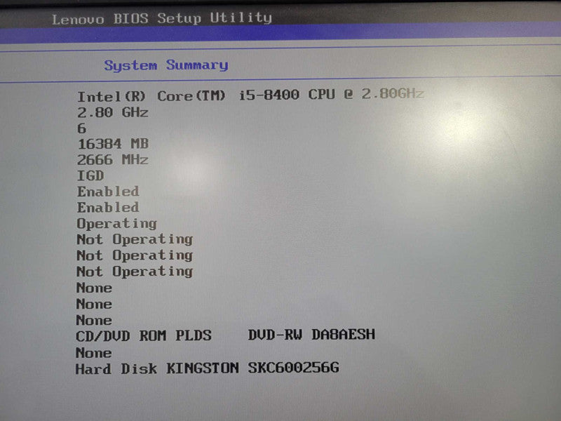 Lenovo ThinkCentre M720s | Core i5-8400 | 16GB RAM | 256GB SSD !