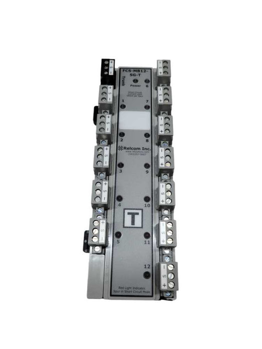 MEASUREMENT TECHNOLOGY MODEL NO. FCS-MB12-SG-T FIELDBUS MEGABLOCK RELCOM %