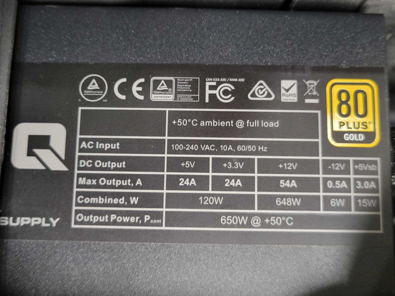 Custom/ASUS TUF X299 Mark 2, Core i7-7820X 3.6GHz, 64GB DDR4, 3TB HDD READ _