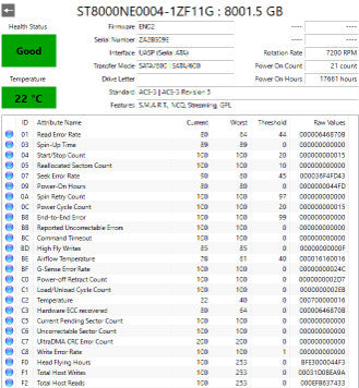 Seagate IronWolf Pro ST8000NE0004 8TB 7.2K 3.5\\" SATA 6G NAS HDD ASIS  :