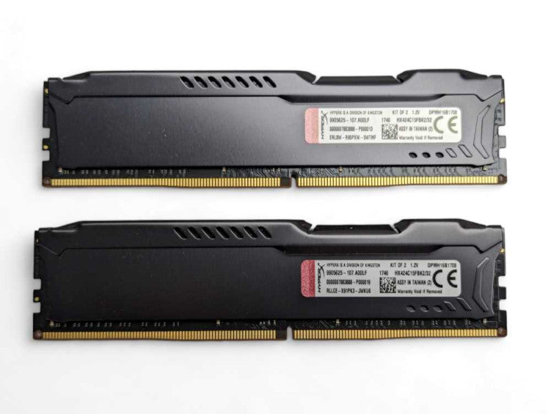 HyperX FURY 32GB DDR4 Kit (2 x 16GB) HX424C15FBK2/32 2400 CL15 Q-