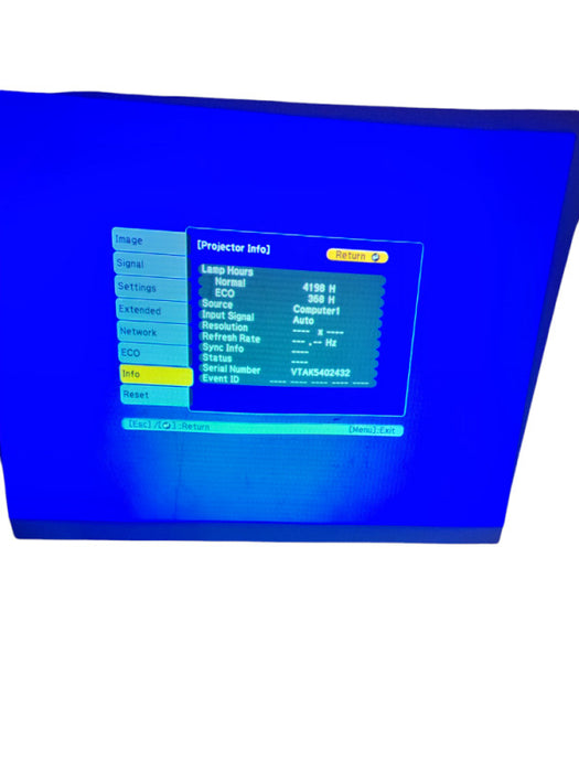 Epson PowerLite 98H H687A HDMI 3000 ANSI Lumens &