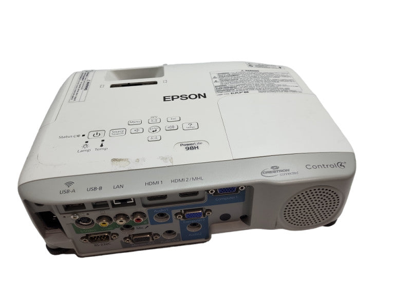 Epson PowerLite 98H H687A HDMI 3000 ANSI Lumens &