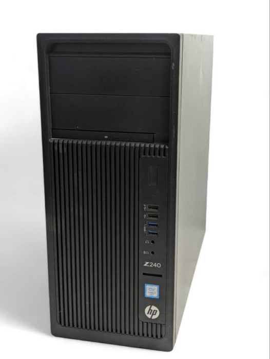 HP Z240 Workstation i7-6700 @3.40Ghz, 32GB RAM & 512GB NVMe Storage  -
