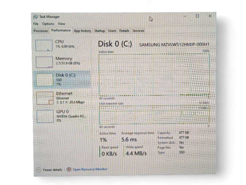 HP Z240 Workstation i7-6700 @3.40Ghz, 32GB RAM & 512GB NVMe Storage  -