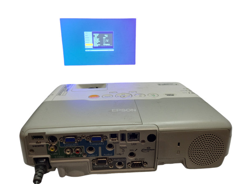 Epson H565A PowerLite 935W LCD Projector 793 Lamp Hours &