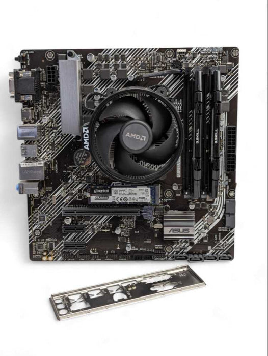 ASUS PRIMVE B450M-A II with Ryzen 5 3600, 32GB RAM & 500GB NVME Storage  -
