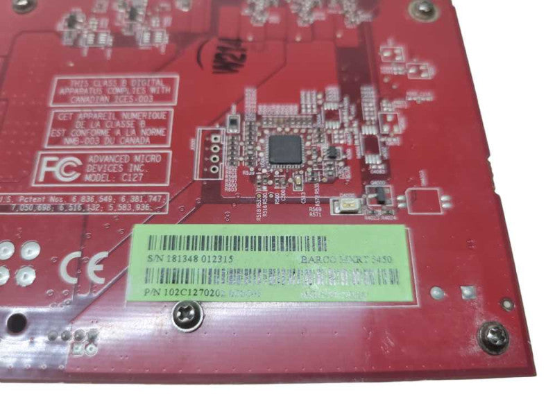 BARCO AMD FIREPRO MXRT 5450 1GB (READ) %