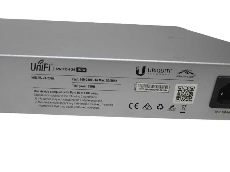 Ubiquiti UniFi Switch 24 250W (US-24-250W)(READ) %